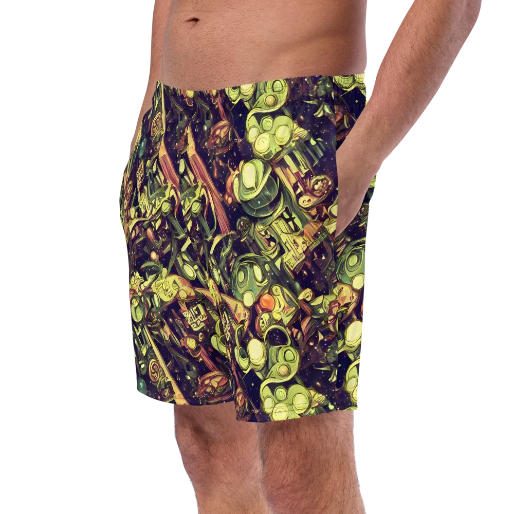 Cosmic Crawlers on Swim Trunks — Left Front