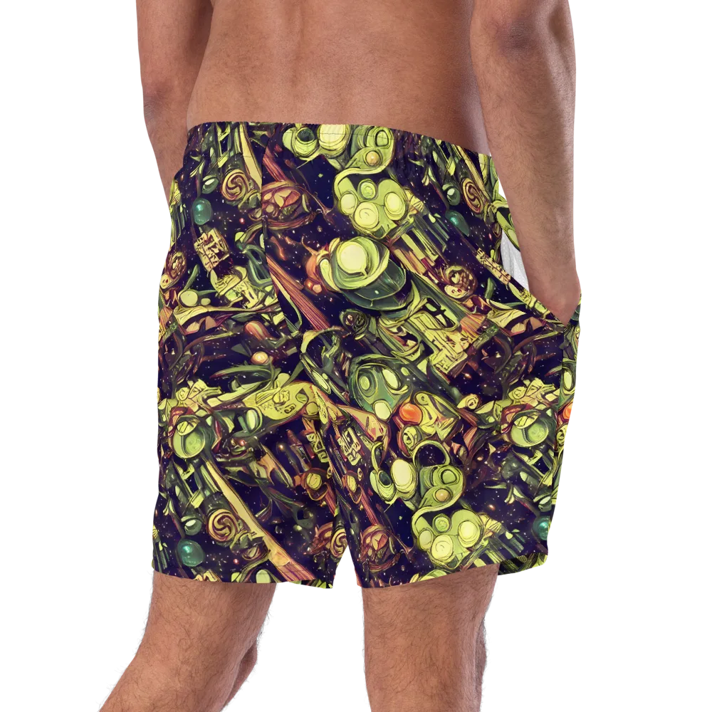 Cosmic Crawlers on Swim Trunks — Right Back
