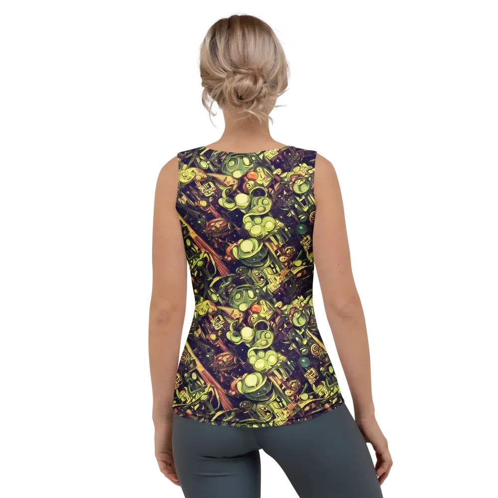 Cosmic Crawlers on Women's Tank Top — Back