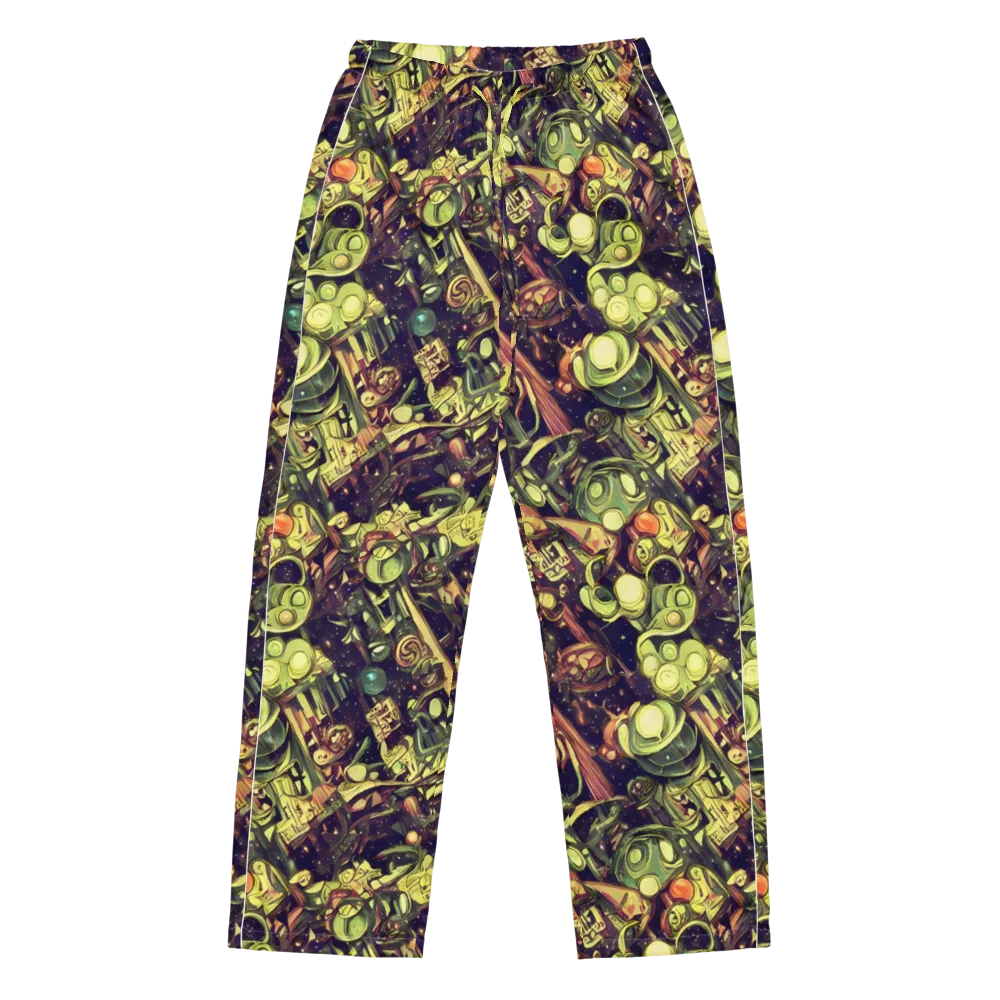 Cosmic Crawlers on Women's Pajama Pants — Front