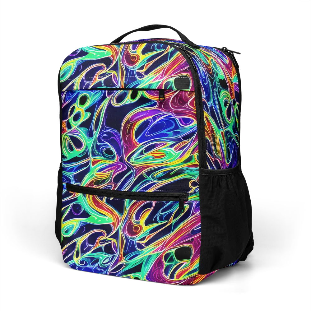 Electric Currents on Utility Backpack — Left Front