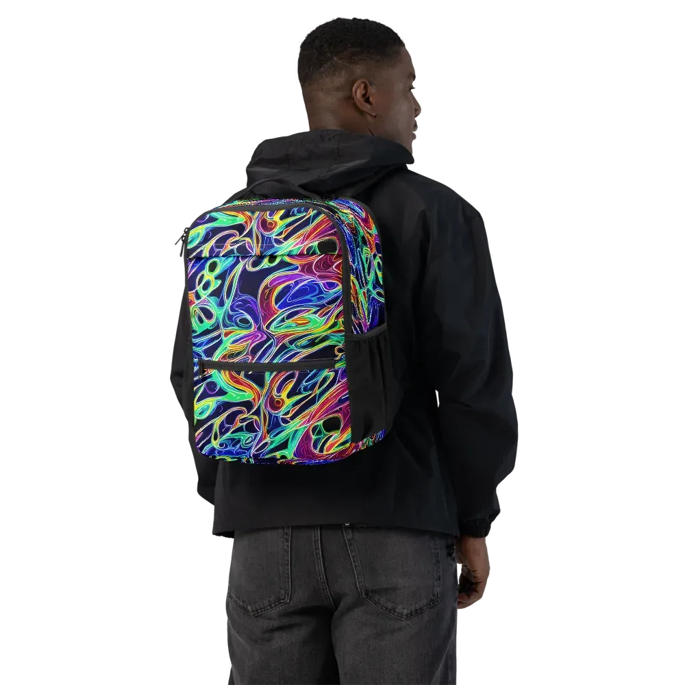 Electric Currents on Utility Backpack — Back