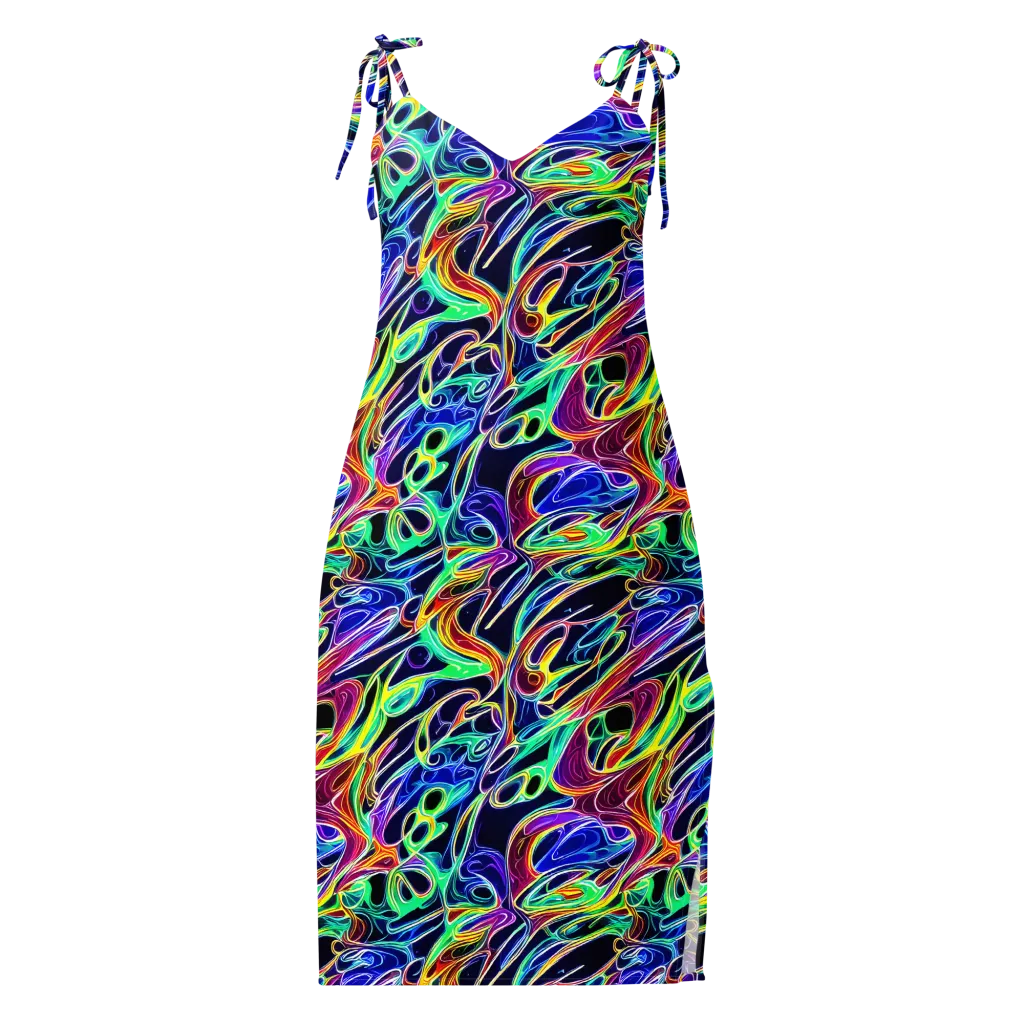 Electric Currents on Slip Dress — Front