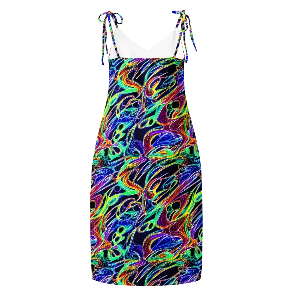 Electric Currents on Slip Dress — Back