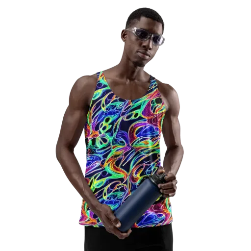Electric Currents on a Men's Tank Top