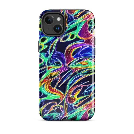 Electric Currents on a MagSafe Tough Case for iPhone®