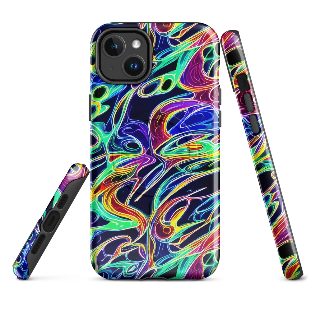 Electric Currents on MagSafe Tough Case for iPhone® — Front