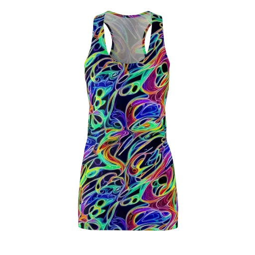 Electric Currents on a Racerback Dress