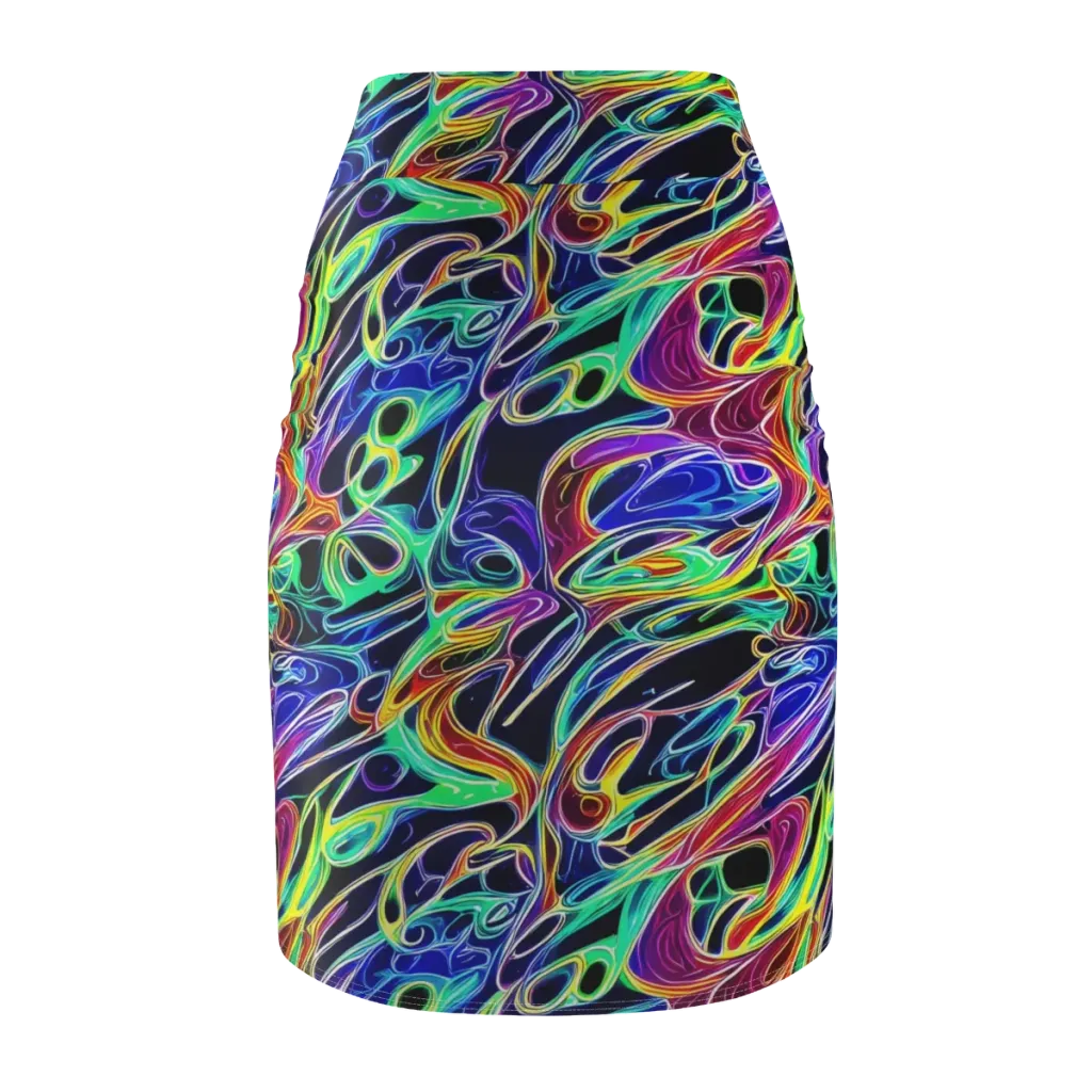 Electric Currents on Pencil Skirt — Back