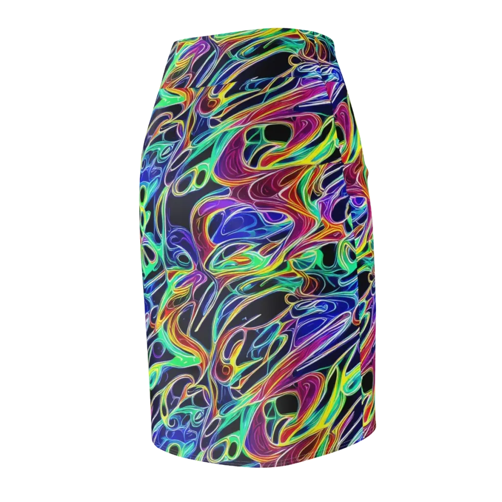 Electric Currents on Pencil Skirt — Back Side