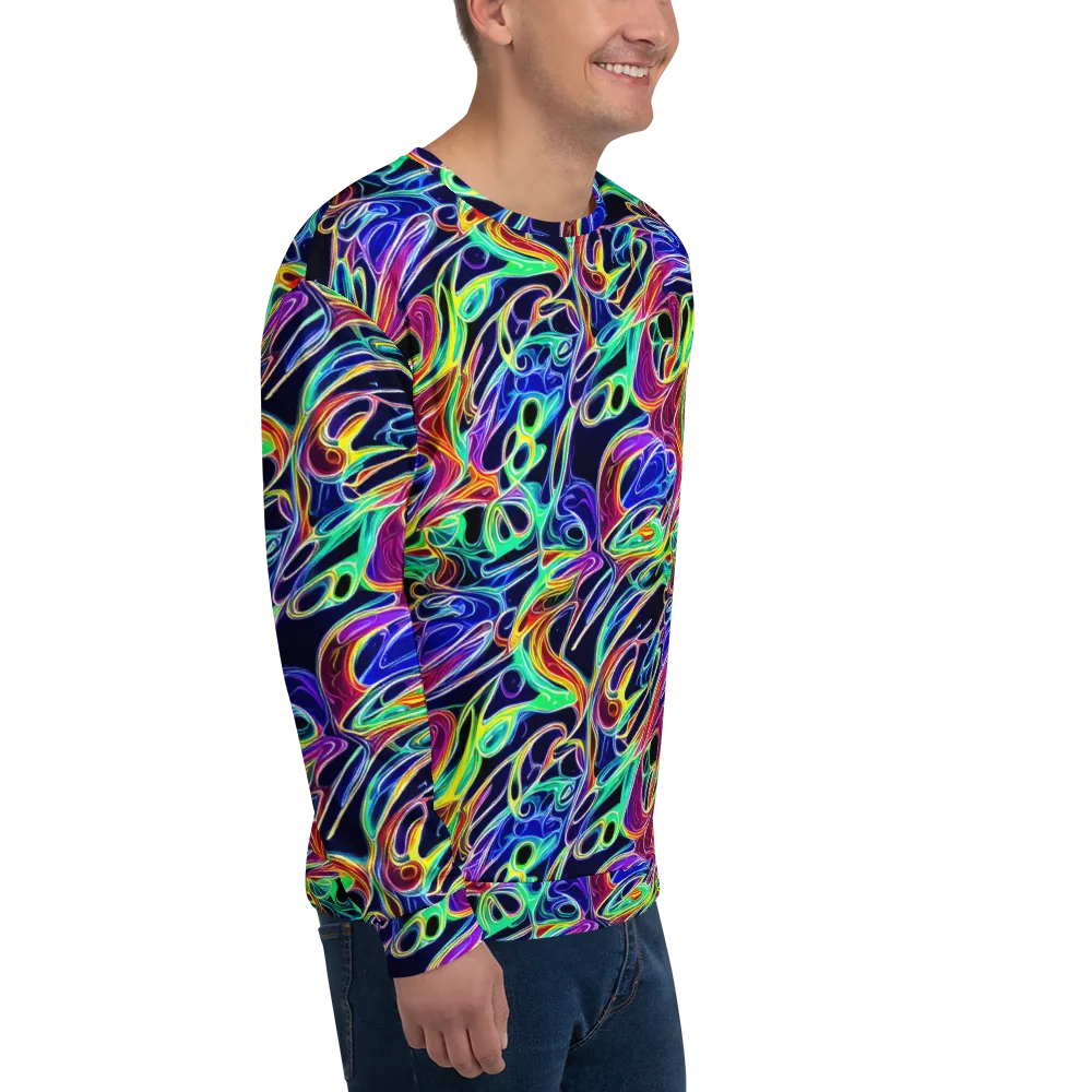 Electric Currents on Sweatshirt — Right Front