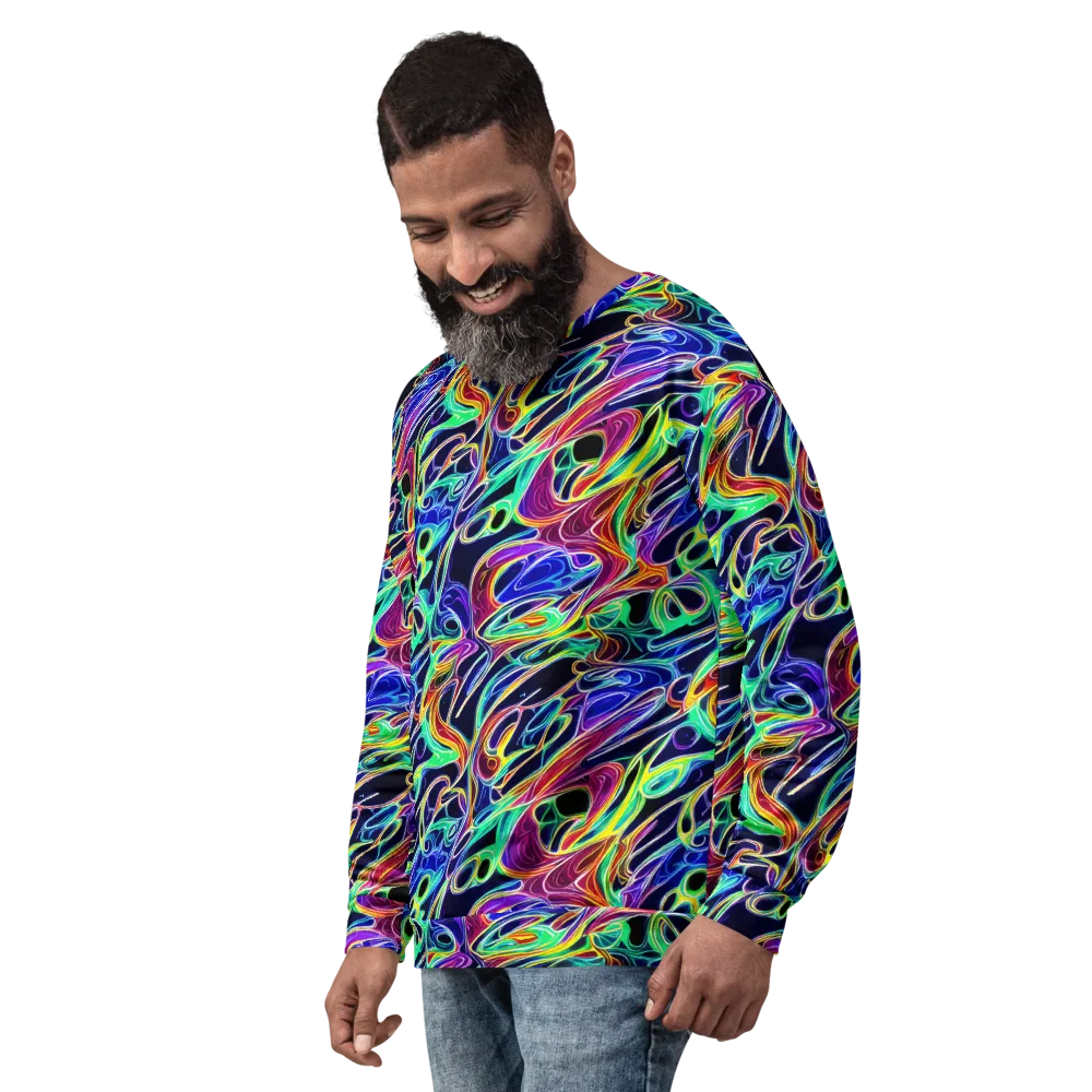 Electric Currents on Sweatshirt — Left Front