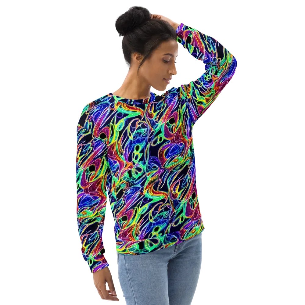 Electric Currents on Sweatshirt — Right Front