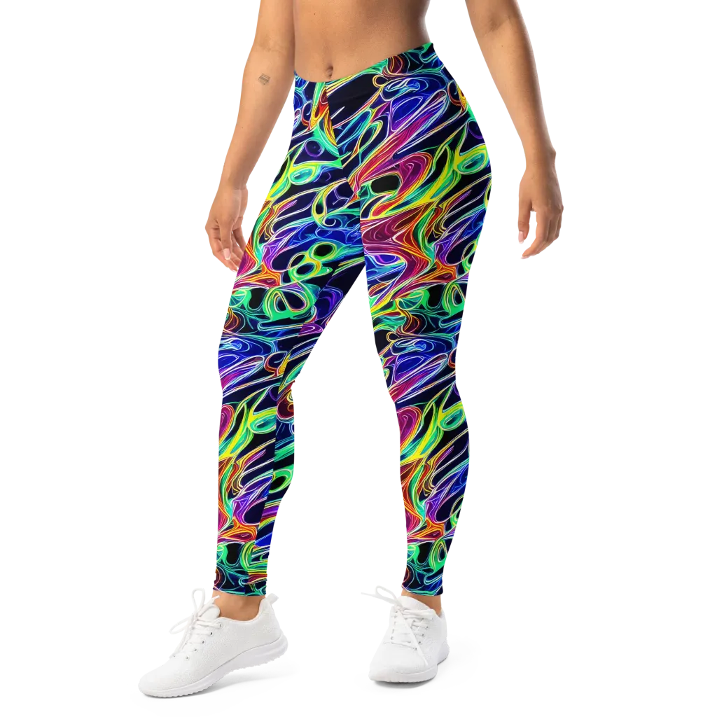 Electric Currents on Leggings — Left Front