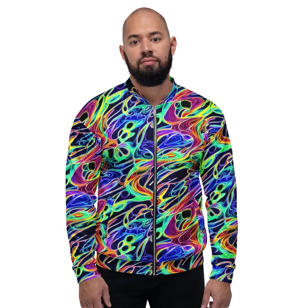 Electric Currents on Bomber Jacket — Front