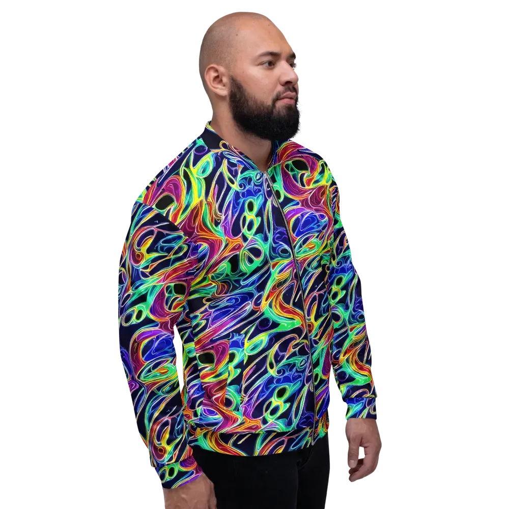 Electric Currents on Bomber Jacket — Right