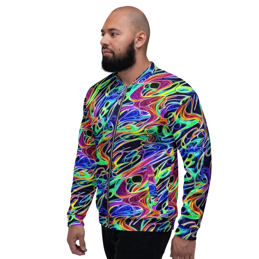 Electric Currents on Bomber Jacket — Left