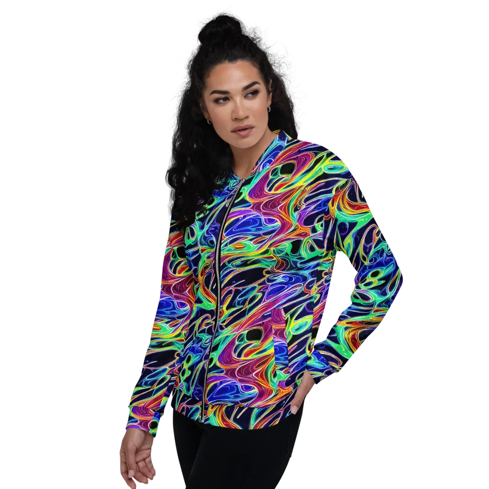Electric Currents on Bomber Jacket — Left