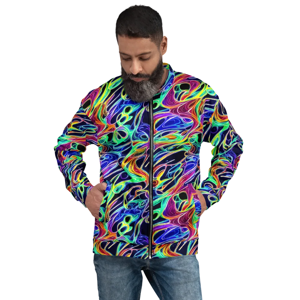 Electric Currents on Bomber Jacket — Front