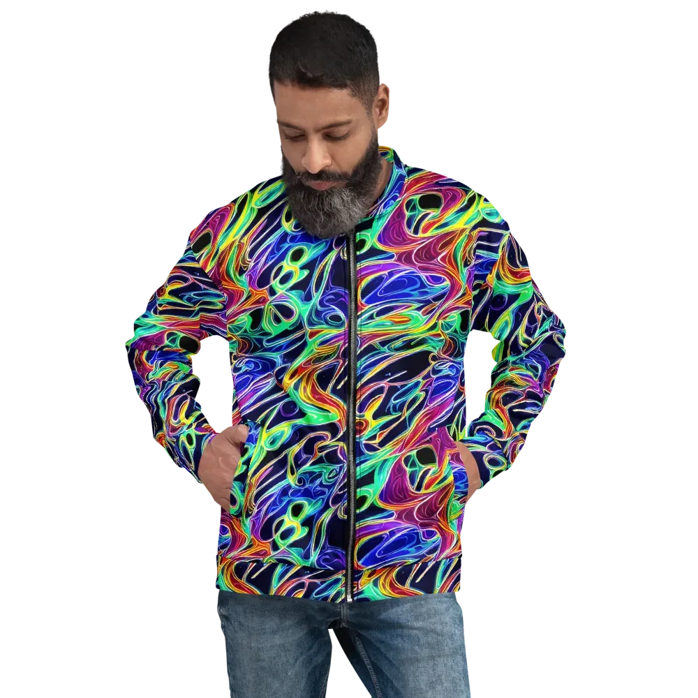 Electric Currents on Bomber Jacket — Front