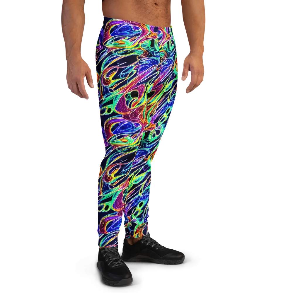 Electric Currents on Men's Joggers — Right