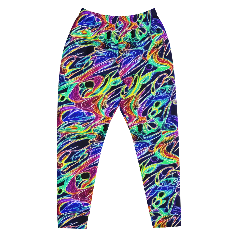 Electric Currents on Men's Joggers — Front