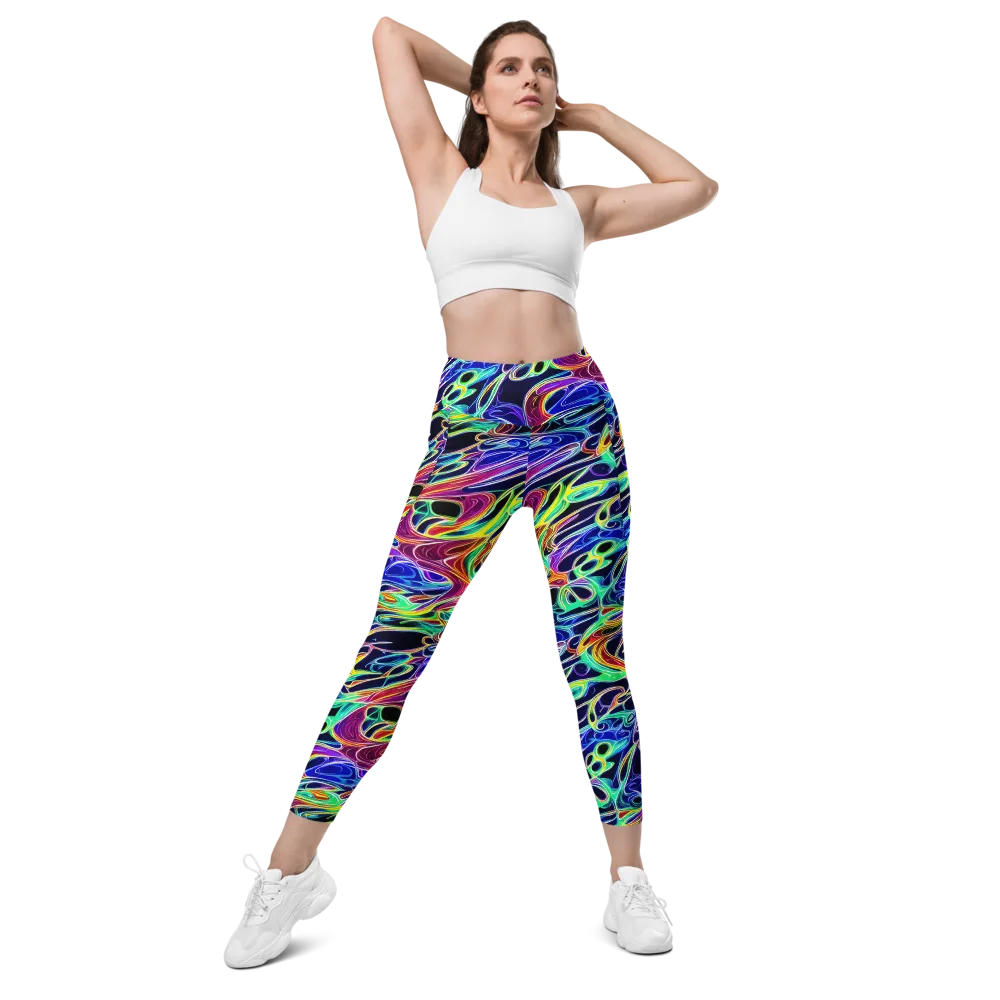 Electric Currents on Leggings with Pockets — Front