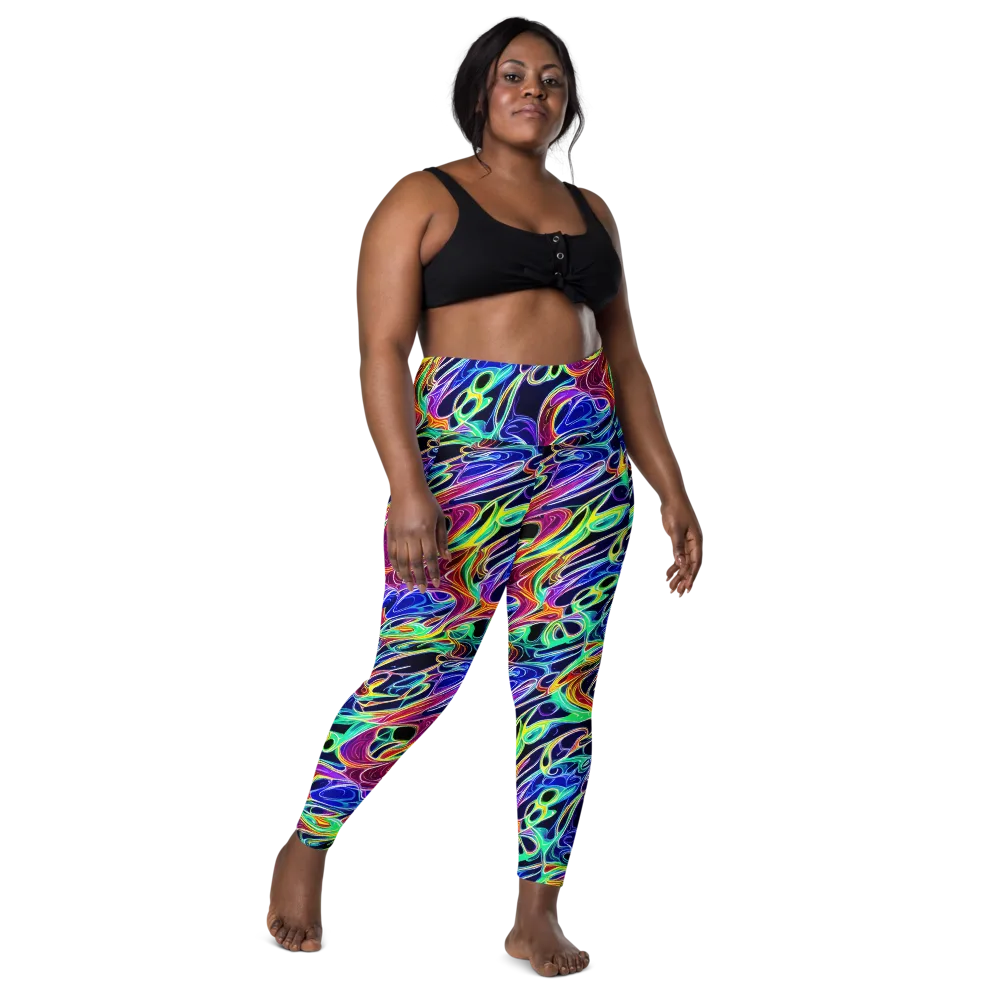 Electric Currents on Leggings with Pockets — Front