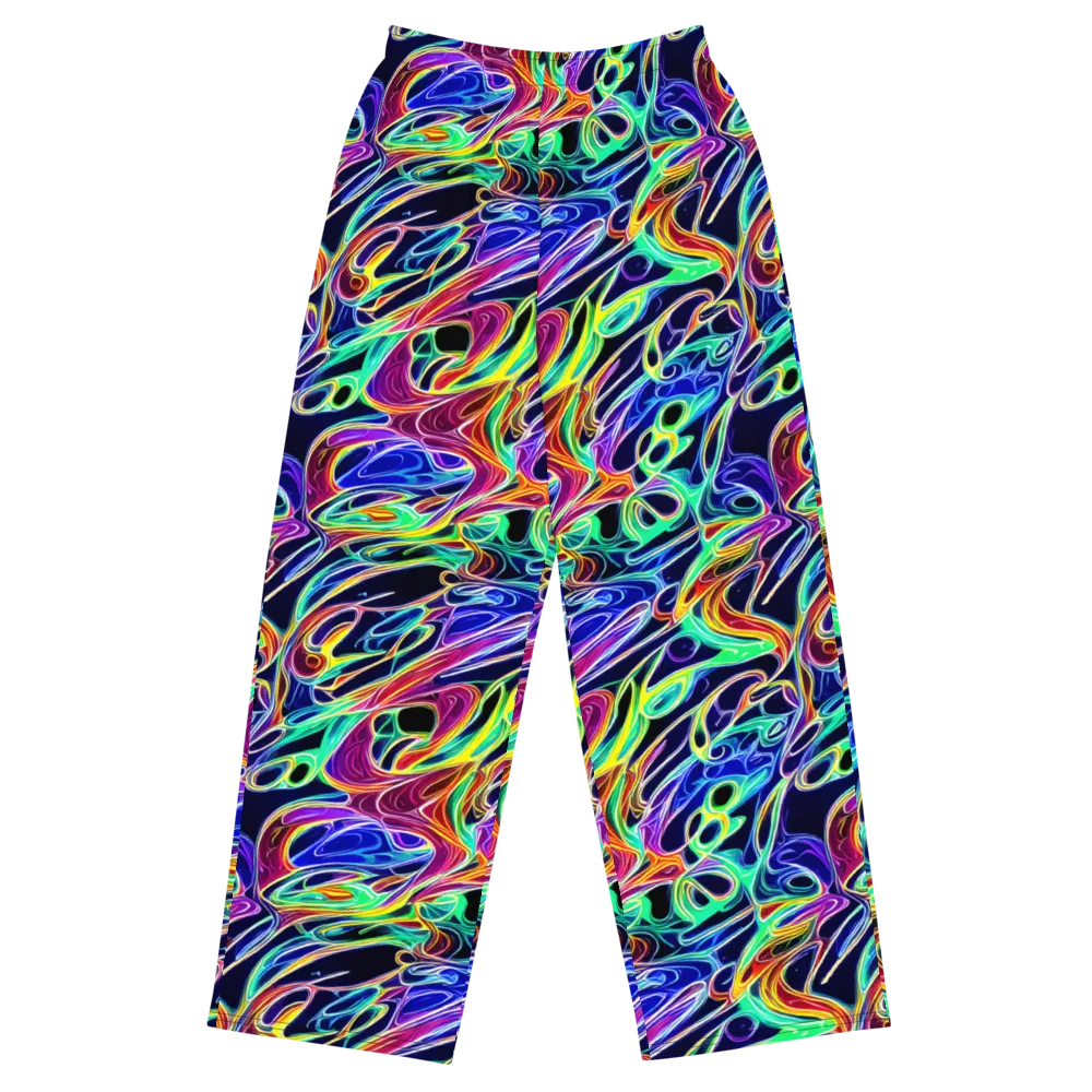 Electric Currents on Wide-Leg Pants — Front