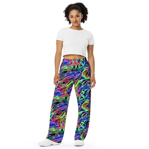 Electric Currents on a Wide-Leg Pants