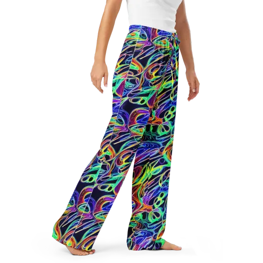 Electric Currents on a Women's Pajama Pants