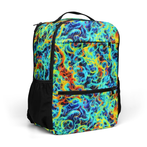 Liquid Frequency on a Utility Backpack