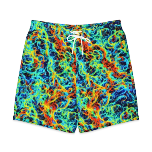Liquid Frequency on a Men's Board Shorts