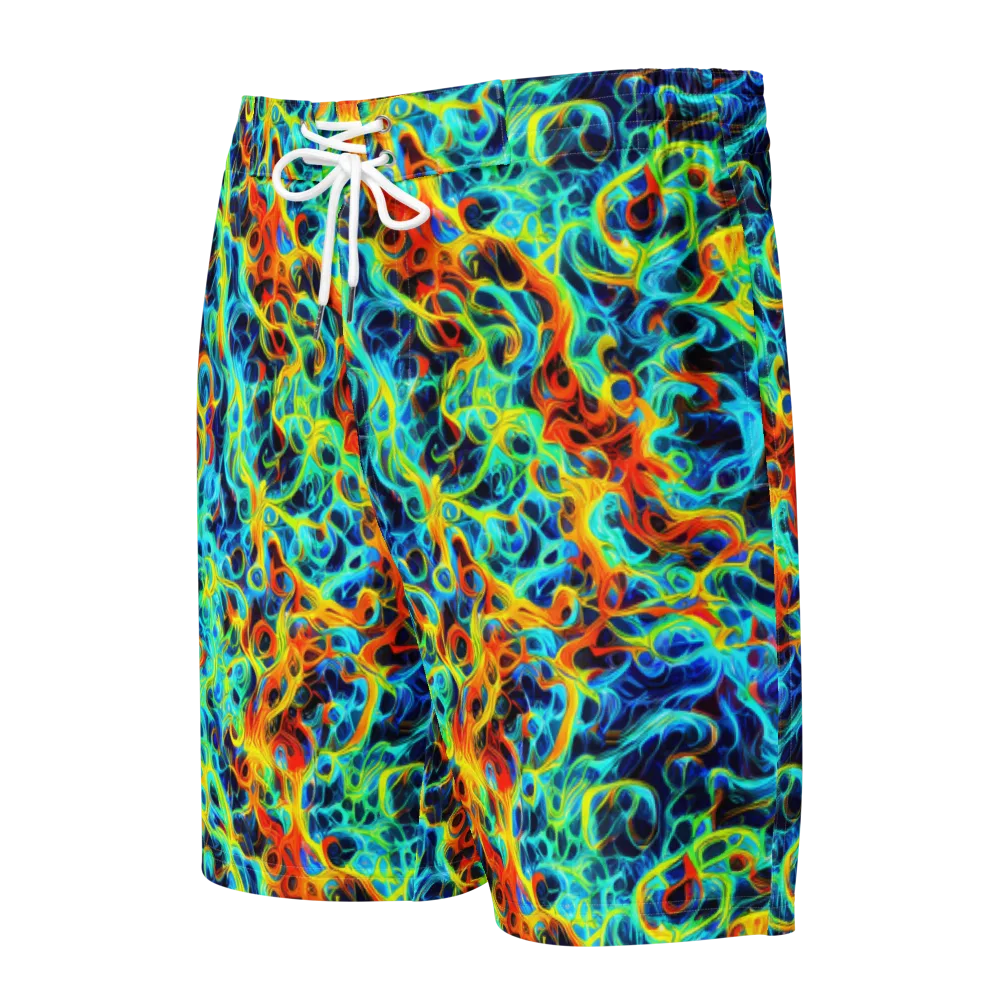 Liquid Frequency on Men's Board Shorts — Front