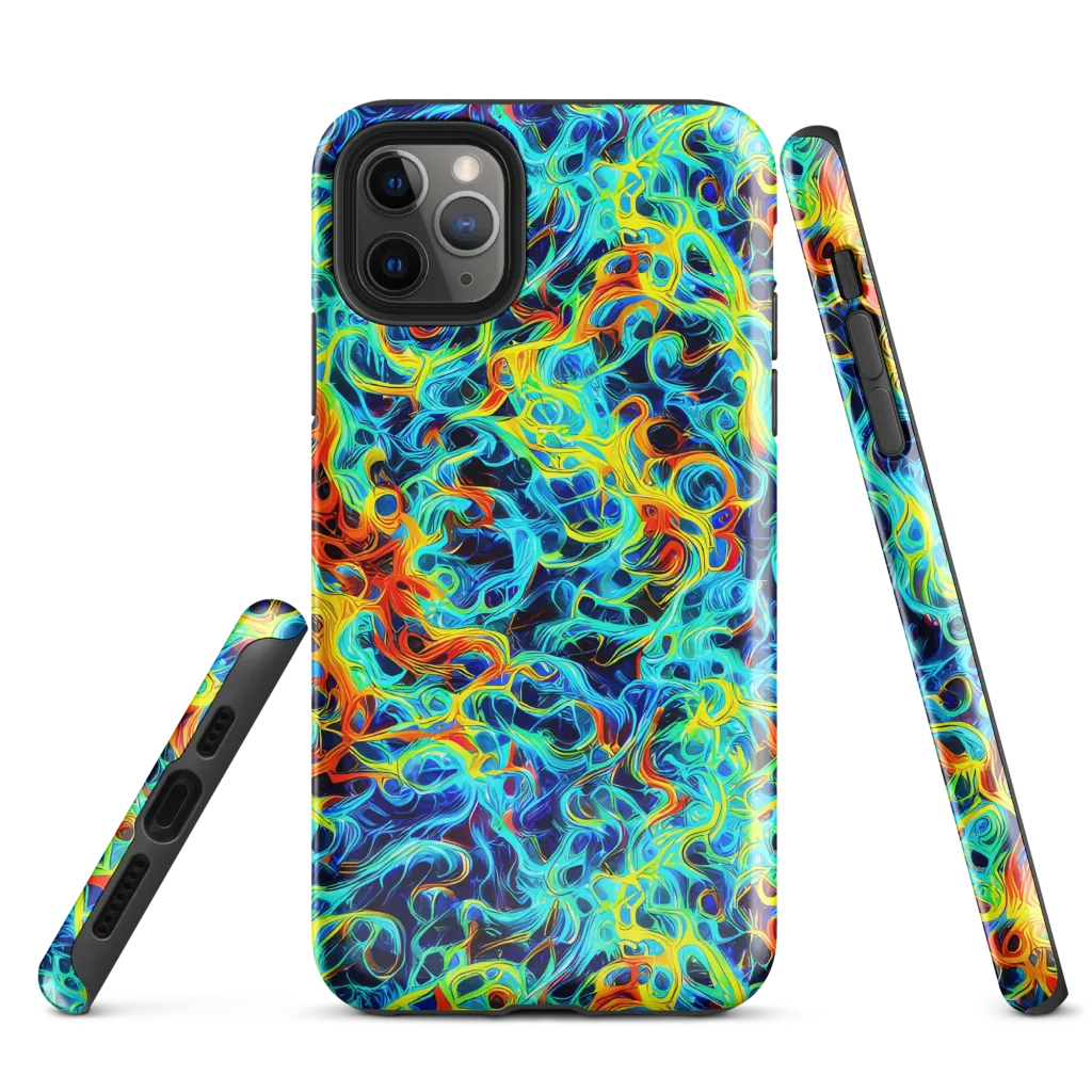 Liquid Frequency on Tough Case for iPhone® — Front