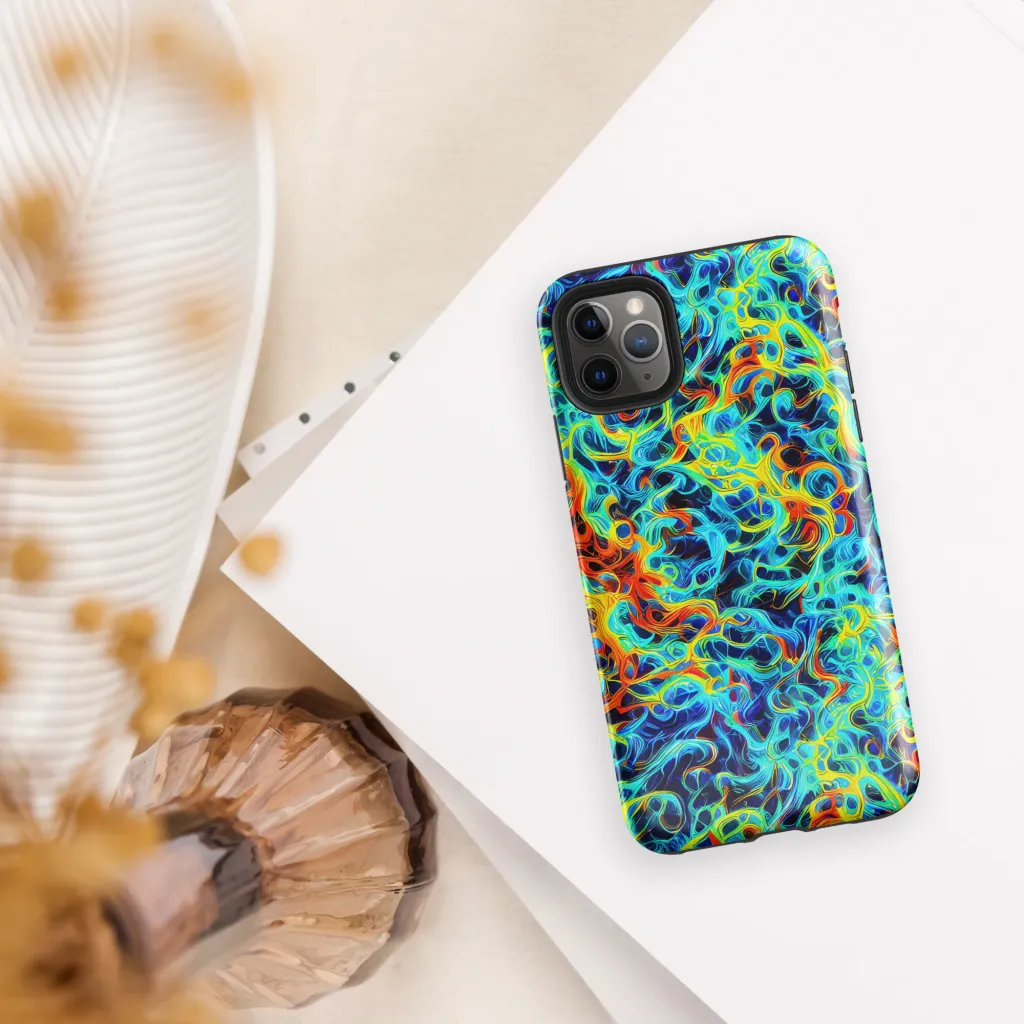 Liquid Frequency on Tough Case for iPhone® — Front