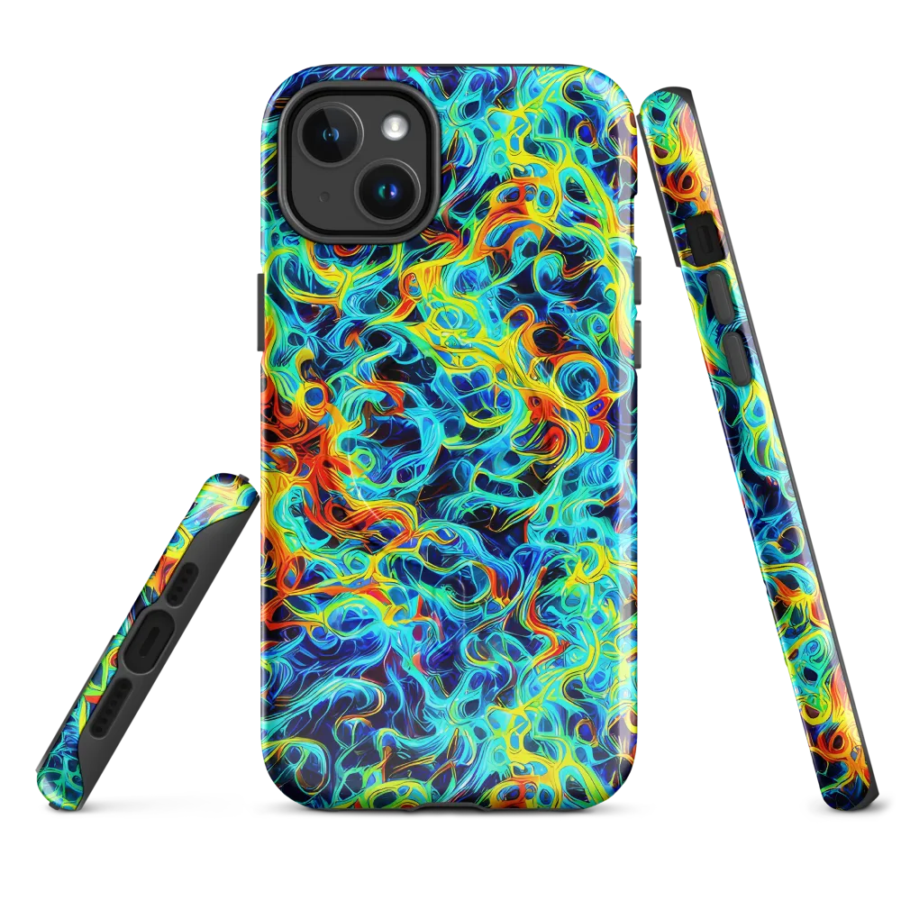 Liquid Frequency on MagSafe Tough Case for iPhone® — Front