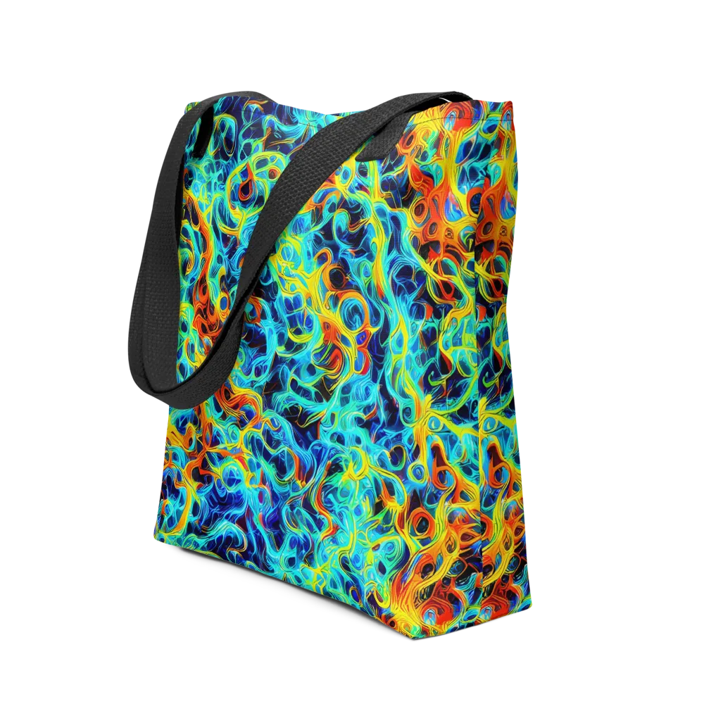Liquid Frequency on Tote Bag — Front