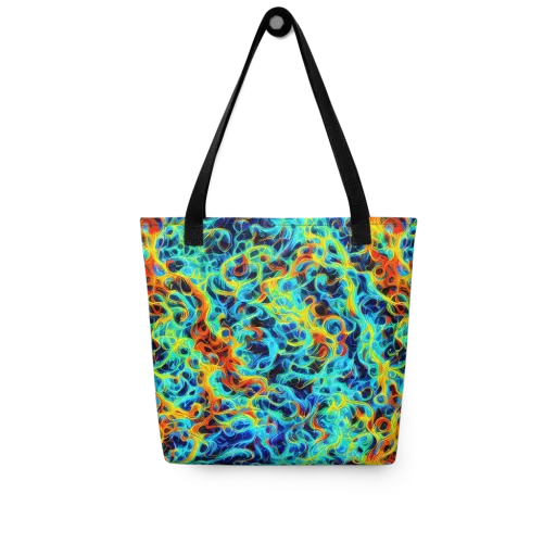 Liquid Frequency on a Tote Bag
