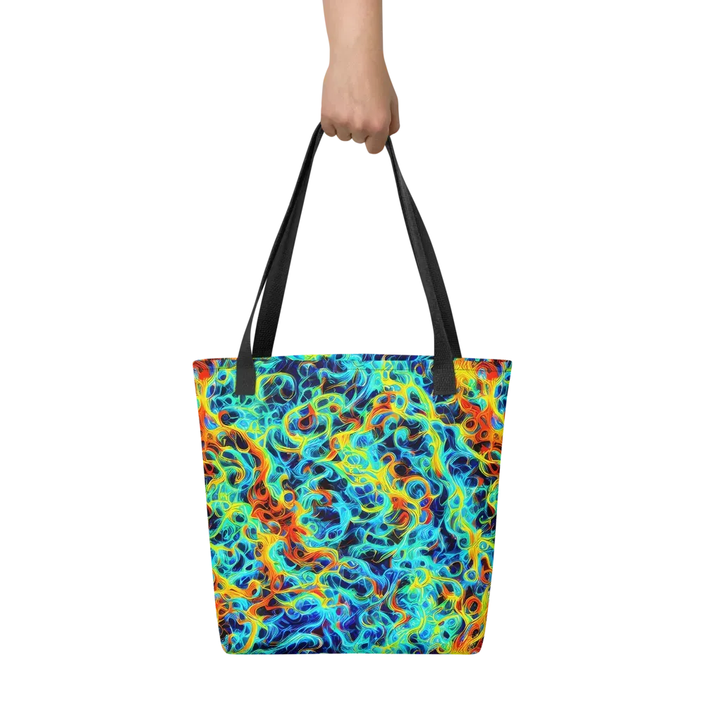 Liquid Frequency on Tote Bag — Front