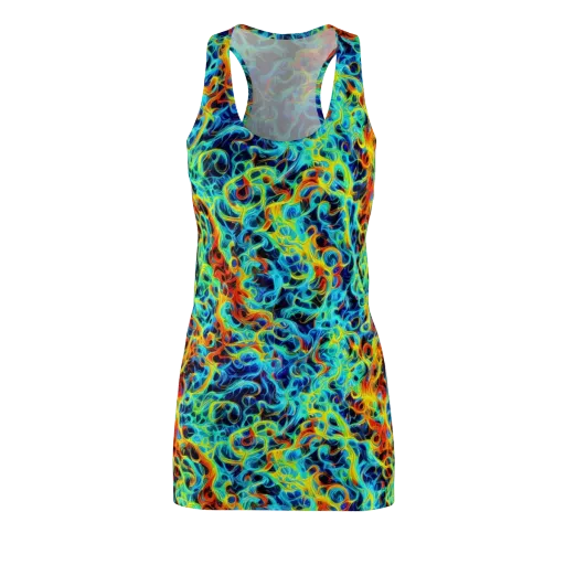 Liquid Frequency on a Racerback Dress