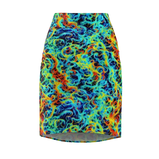 Liquid Frequency on a Pencil Skirt