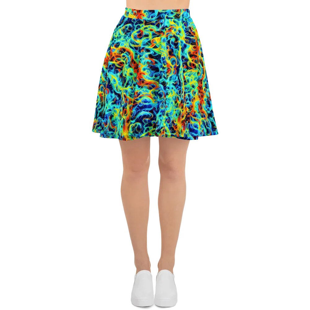Liquid Frequency on Skater Skirt — Front