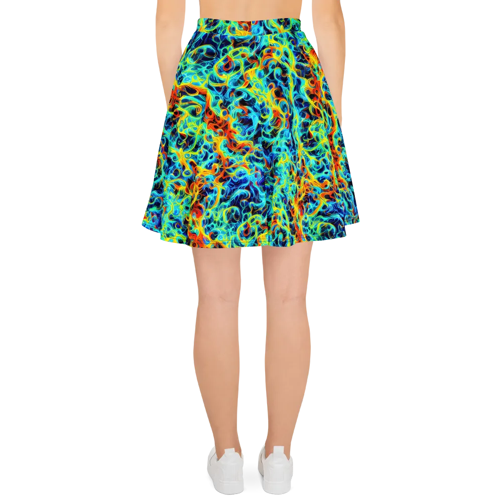 Liquid Frequency on Skater Skirt — Back