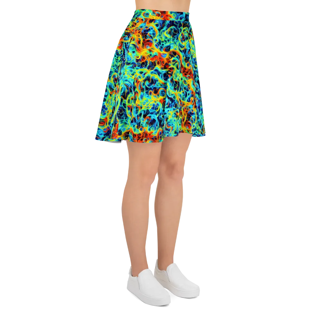 Liquid Frequency on Skater Skirt — Right