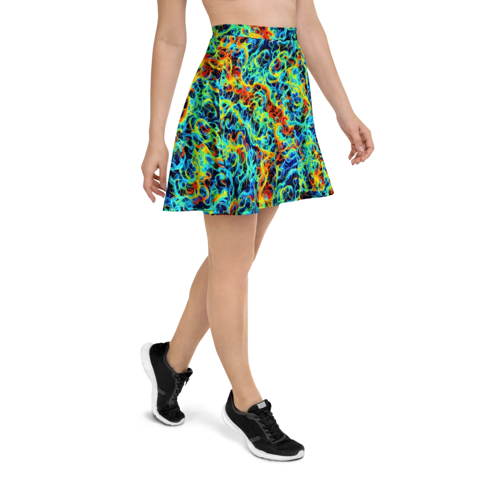 Liquid Frequency on Skater Skirt — Right