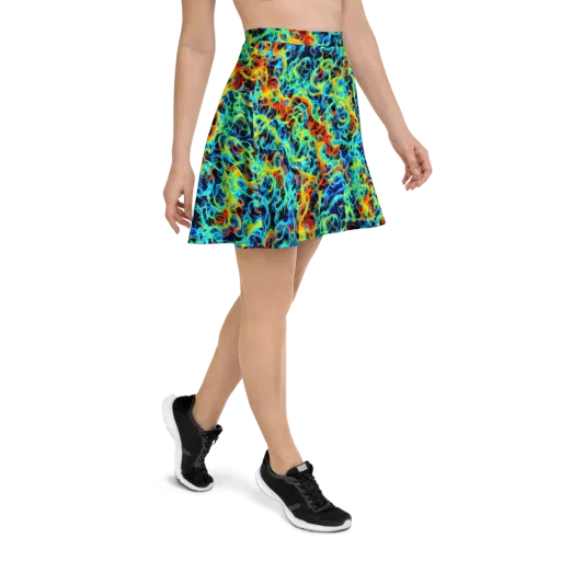 Liquid Frequency on a Skater Skirt