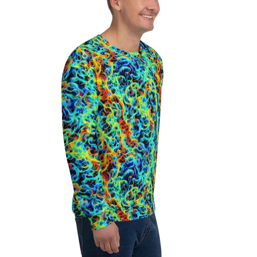 Liquid Frequency on Sweatshirt — Right Front