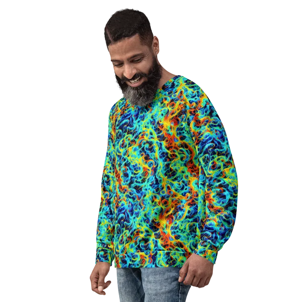 Liquid Frequency on Sweatshirt — Left Front