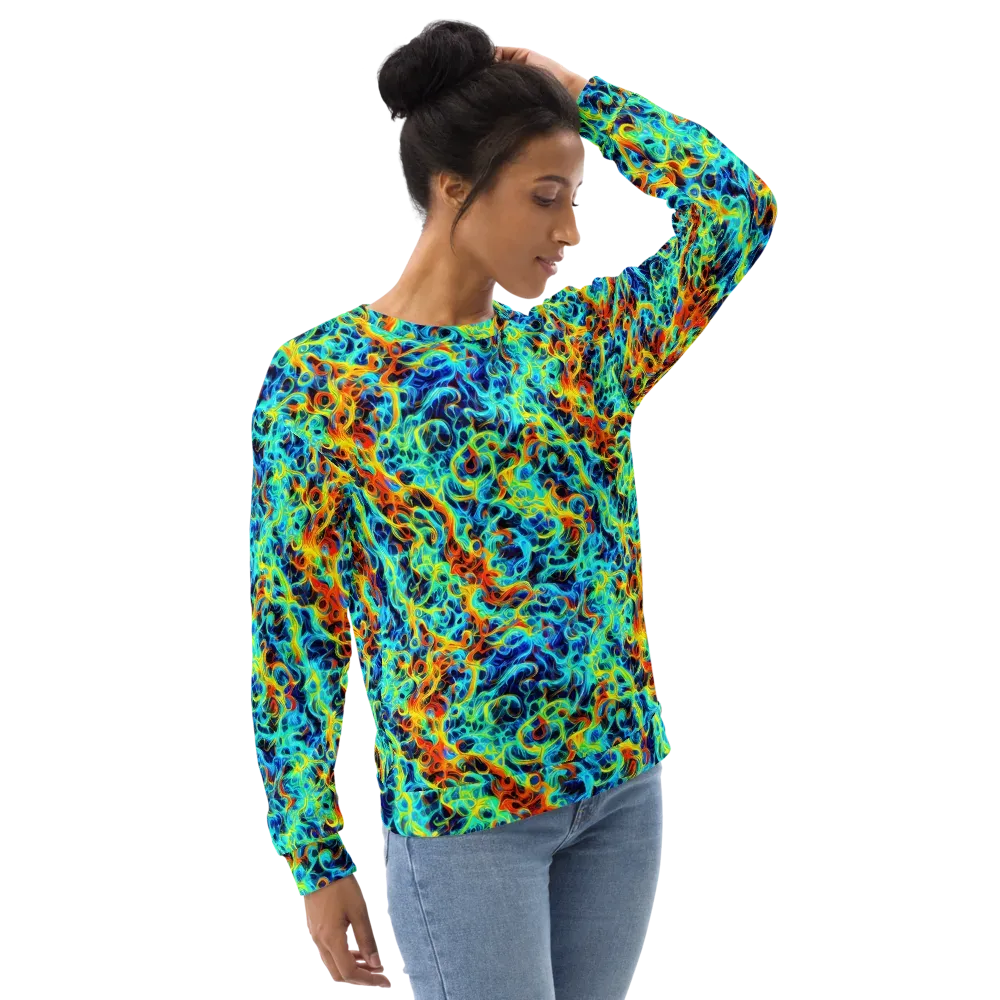 Liquid Frequency on Sweatshirt — Right Front
